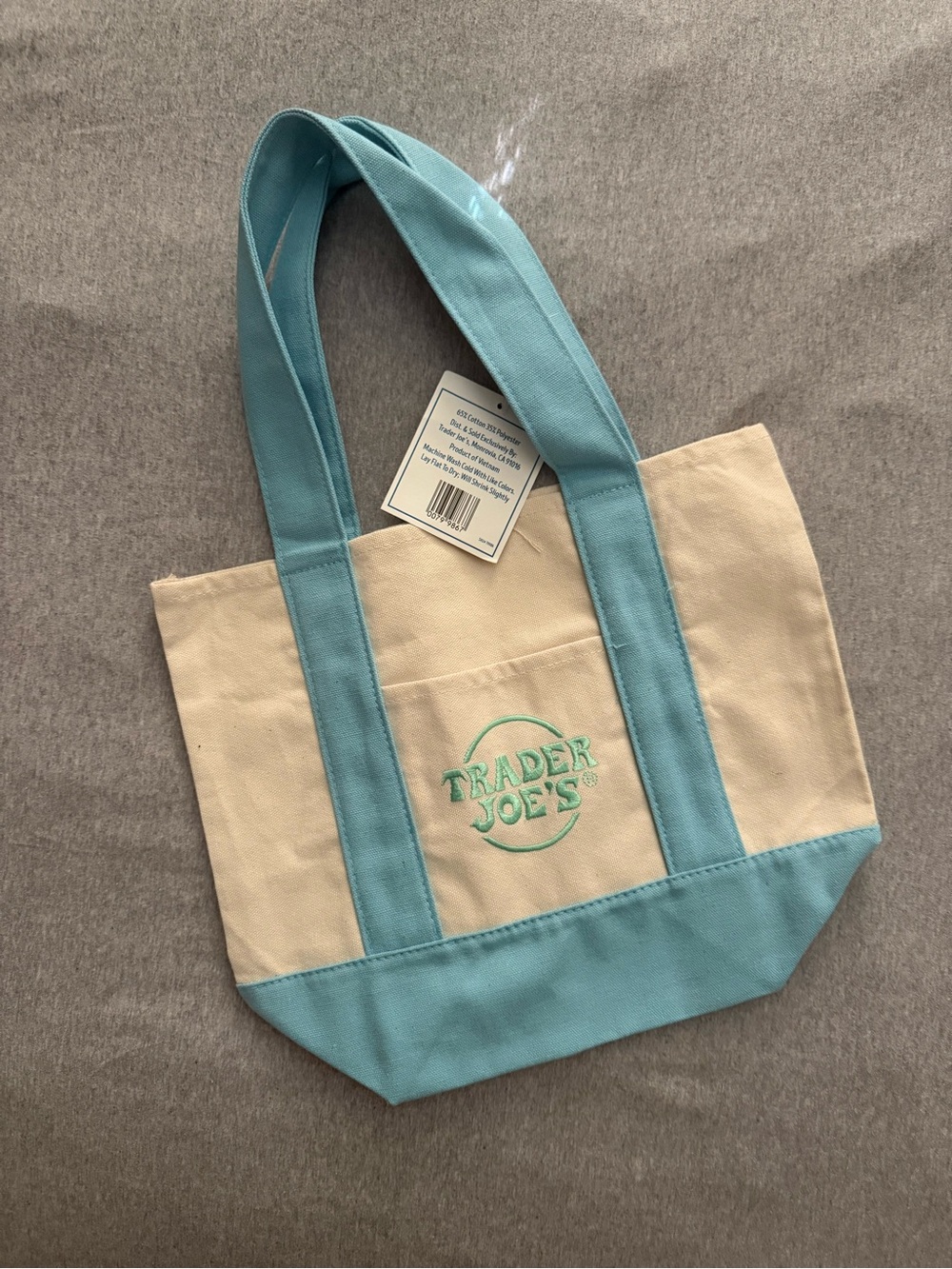 Trader Joe’s Mini Tote - Blue